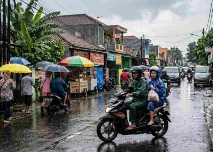 Jangan Lupa Payung! BMKG Prediksi Hujan Dominasi Sumsel Hari Ini