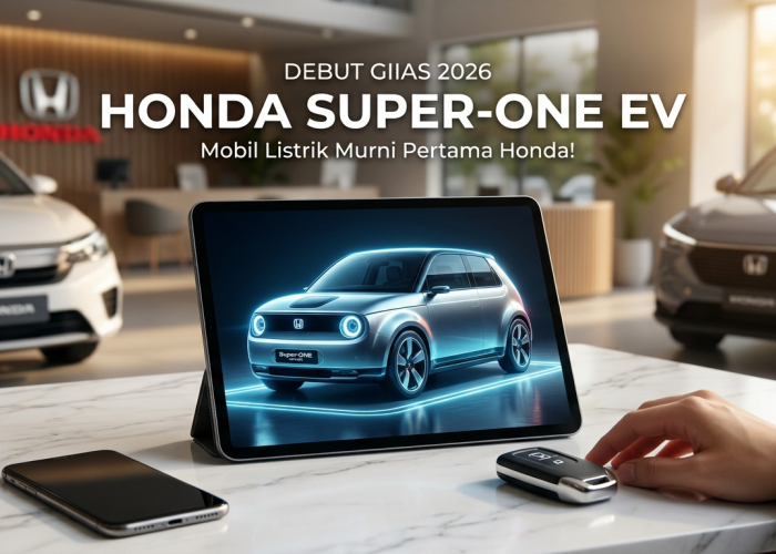 Bukan Brio Listrik! Honda Bikin Kejutan Besar, Si Boyong Mobil Listrik Mungil Ini ke GIIAS 2026