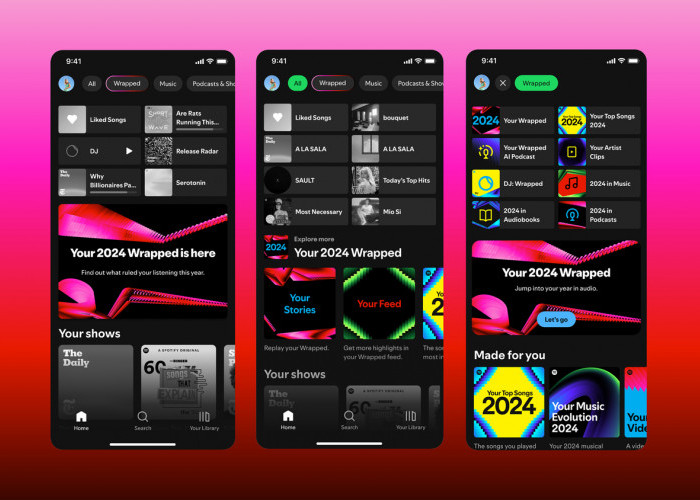 Fitur Baru Spotify Wrapped 2024 Kini Lebih Seru, Tampilkan Music Evolution hingga Artist dan Podcaster Clips