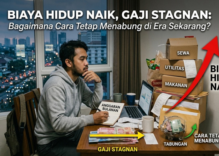 Biaya Hidup Naik, Gaji Stagnan: Bagaimana Cara Tetap Menabung di Era Sekarang?
