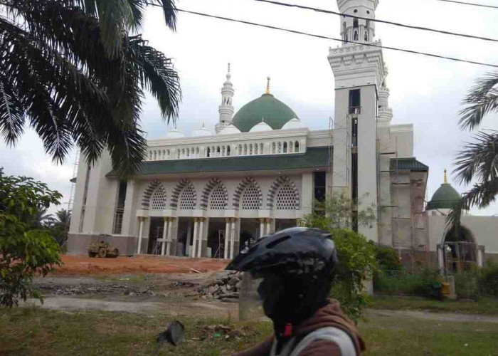 Duplikat Masjid An-Nabawi Madinah di Unsri Indralaya Segera Rampung, Ini Penampakannya