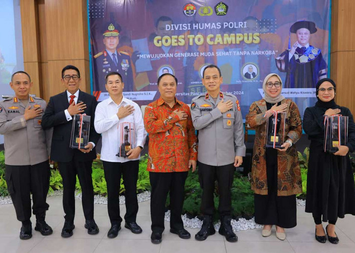 WASPADA! Mahasiswa Sasaran Empuk Bandar Narkoba, Divisi Humas Polri Goes To Campus Universitas Pancasila