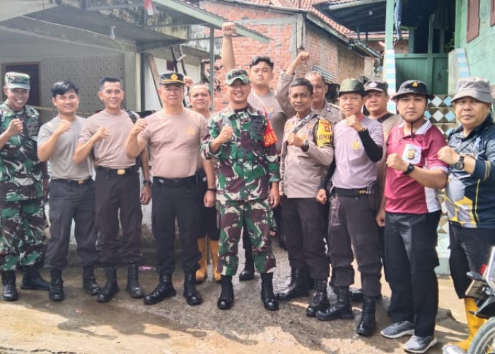 Sinergitas TNI/Polri Bantu Program TMMD ke 115
