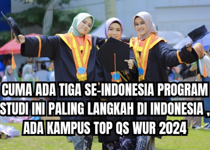 Cuma Ada 3 di Indonesia! Program Studi Ini Paling Langka di Indonesia, Ada Kampus TOP QS WUR 2024