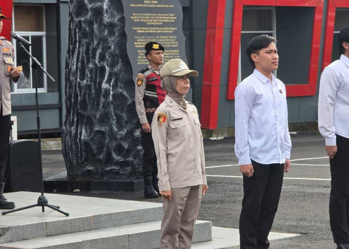 Pimpin Apel Perdana Pasca Lebaran, Kapolres Lahat Warning Anggota: Jangan Ciderai Kepercayaan Publik