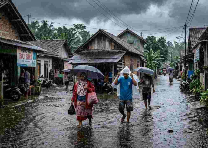 Prakiraan Cuaca Sumsel Hari Ini: Hujan Ringan Masih Dominan, 4 Wilayah Berawan