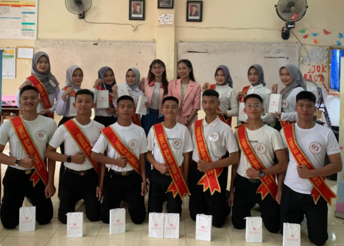 Gelar Beauty and Handsome Class, Emina Cosmetics Kunjungi SMA Negeri 22 Palembang