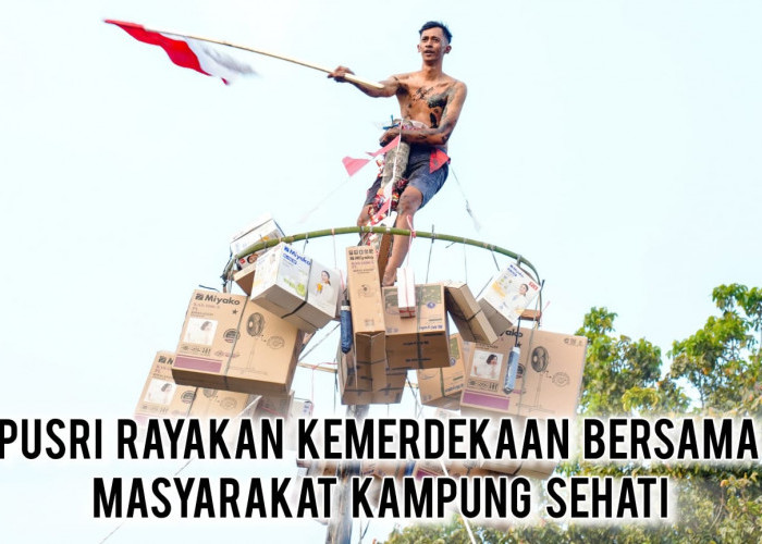 Seru Banget! PT Pusri Gelar Pesta Rakyat HUT RI ke-81 Bareng Warga Kampung Sehati Palembang