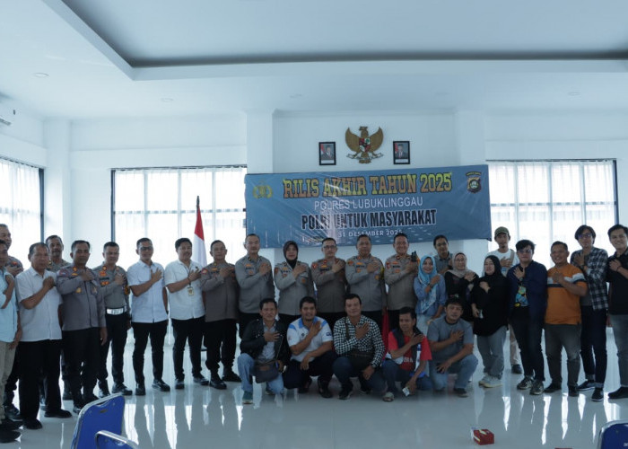 Polri untuk Masyarakat: Polres Lubuklinggau Paparkan Capaian dan Evaluasi Kinerja 2025