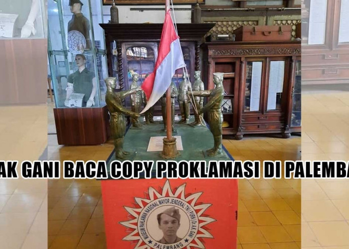 Menguak Fakta Proklamasi RI di Palembang: Detik-Detik Dr A.K. Gani Bacakan Teks Merdeka di Kantor Ledeng