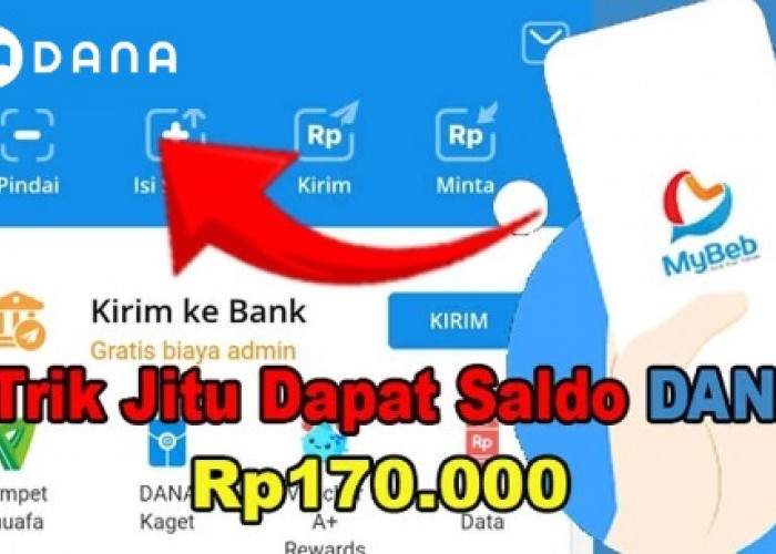 Cuma Like dan Komentar, Saldo DANA Rp170.000 Masuk ke Kocekmu