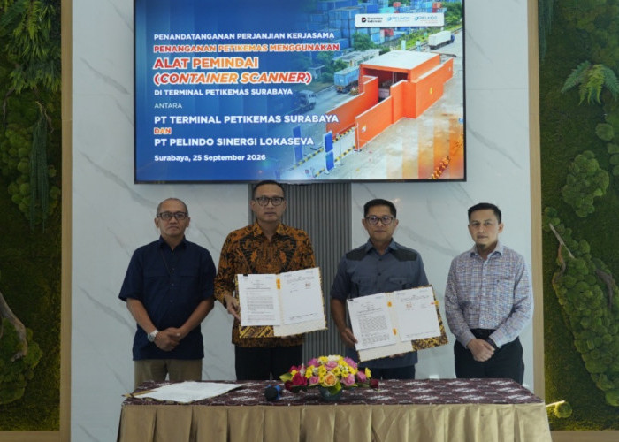 Pelindo PSL dan TPS Boyong Container Scanner Canggih ke Surabaya, Pelabuhan Tembus Sinar-X Super Mewah!