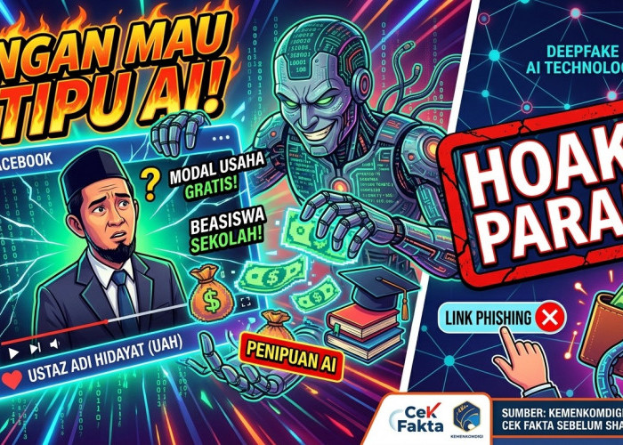 HOAKS PARAH! UAH Bagi-Bagi Modal Usaha dan Beasiswa di Medsos? Awas Kena Tipu AI, Ini Faktanya!