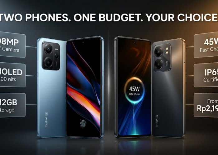 Nggak Salah Pilih HP Baru, Simak Perbandingan Lengkap Spesifikasi dan Harga Redmi Note 15 4G vs Infinix Hot 70