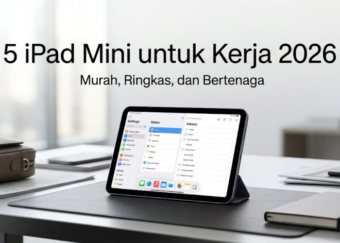Setara Performa Laptop tapi Bodi Cuma 293 Gram! Ini 5 Pilihan iPad Mini Terbaik Buat Kerja Mobile