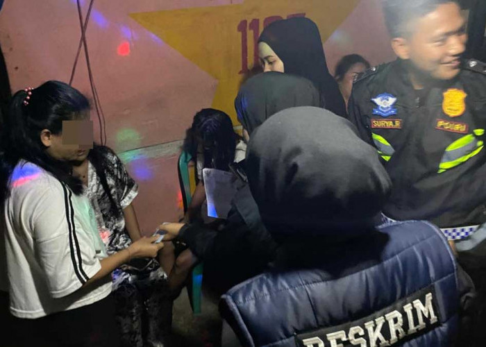 Polres Ogan Ilir Sikat Warung Remang-remang: Ibu dan Anak Terjaring Razia Operasi Pekat