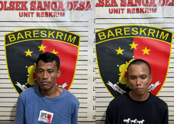 Bobol Warung Kelontong, Dua Pelaku Berakhir di Tangan Unit Reskrim Polsek Sanga Desa