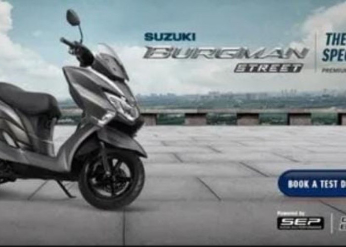 Motor Maxi Terbaru yang Irit Bensin, Intip Spesifikasi Suzuki Burgman Street 125