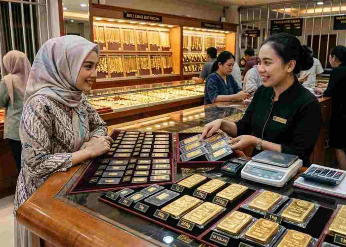 Harga Emas Pegadaian 23 Juli 2026 Kompak Naik, Antam 1 Gram Tembus Rp2,7 Juta