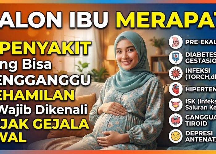 Calon Ibu Merapat! Ini 7 Penyakit yang Bisa Mengganggu Kehamilan dan Penting Dikenali Sejak Gejala Awal