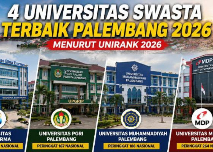 Bukan Cuma Nama Besar, Ini Daftar 4 Universitas Swasta di Palembang yang Paling Diminati