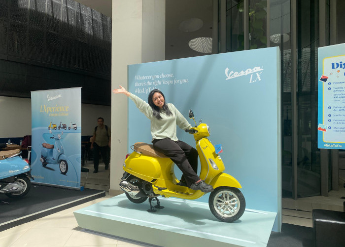 Gelar LXperience, Vespa LX Ajak Anak Kuliah Ekspresikan Kreativitas Kekinian