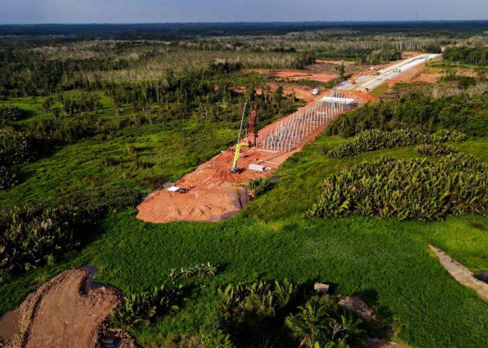 Bakal Tembus Jambi! Segini Capaian Progres Konstruksi Tol Betung–Tempino Sepanjang 170 Kilometer
