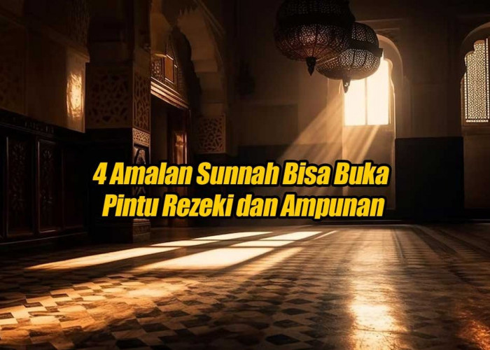 4 Amalan Sunnah Ini Dapat Membuka Pintu Rezeki dan Ampunan, Amalkan Selama Bulan Ramadan, Dicatat Ya!