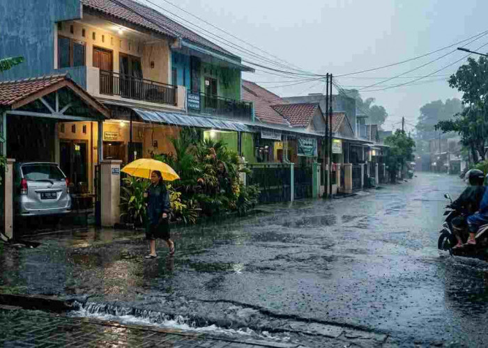 Prakiraan Cuaca Hari Ini: Hujan Merata di Sumsel, Pagar Alam Waspada Petir!
