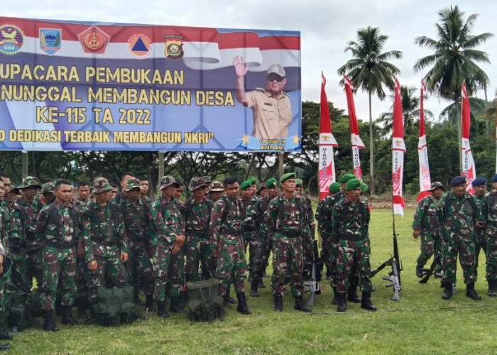 Kapten Inf Mulyadi Tampil Gagah Sebagai Dan SSK TMMD ke 115