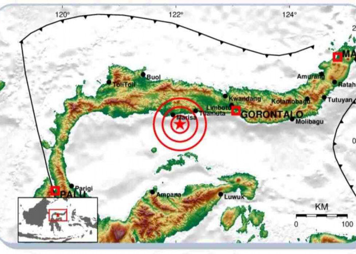 Pagi Ini Gempa Terjadi Gorontalo dan Lampung, Cek Kekuatan Magnitudonya