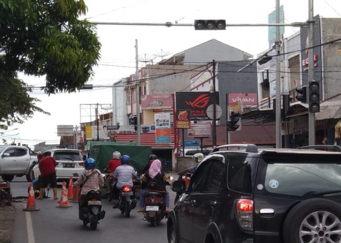 Kerap Macet, Simpang Empat Pasar Lama Dipasang Traffic Light