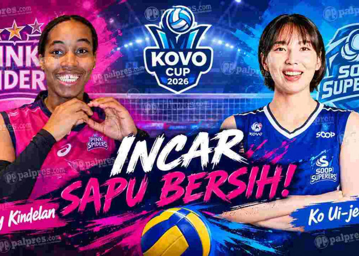 KOVO Cup 2026: Pink Spiders Punya Modal 2 Kemenangan, SOOP dalam Tekanan, Ini Prediksinya