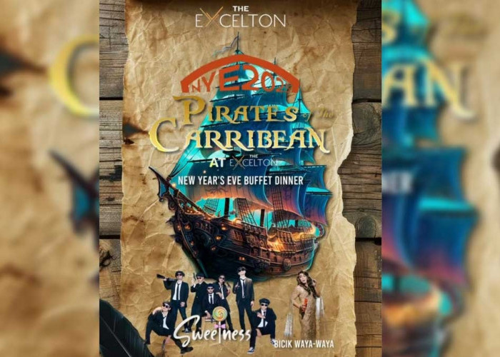 Pesta Tahun Baru Seru Ala Pirates of The Caribbean di The Excelton Hotel Palembang, Ini Harga Paket Lengkapnya