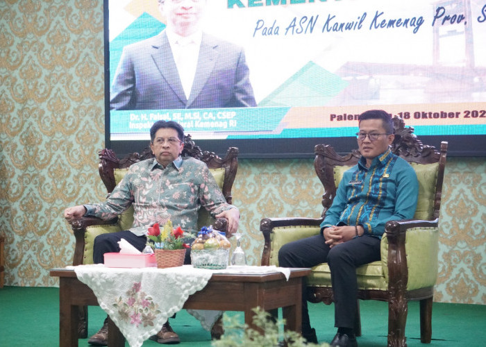 Buka Pembinaan ASN Kanwil Kemenag Sumatera Selatan, Ini Pesan Menag