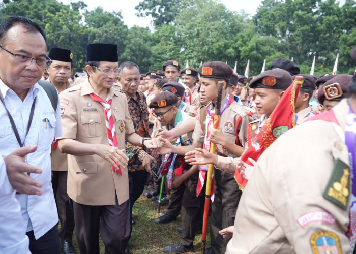 Buka KPMN 2024, Menag Siap Kembangkan Gerakan Kepramukaan Madrasah