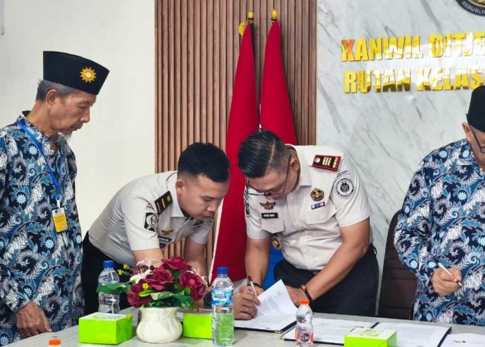 Perkuat Mental dan Spiritual Warga Binaan, Rutan Baturaja Gandeng Muhammadiyah OKU Jalin Kerja Sama Strategis