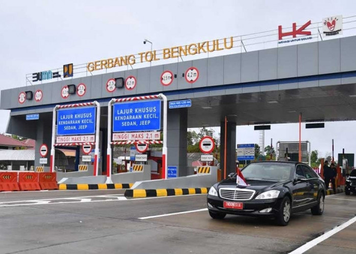 SEGERA BERLAKU! Tarif Baru Tol Bengkulu - Taba Penanjung, Segini Besarannya