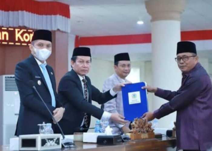 Bupati Panca Hadiri Rapat Paripurna IX DPRD Kabupaten Ogan Ilir Tahun Sidang 2022