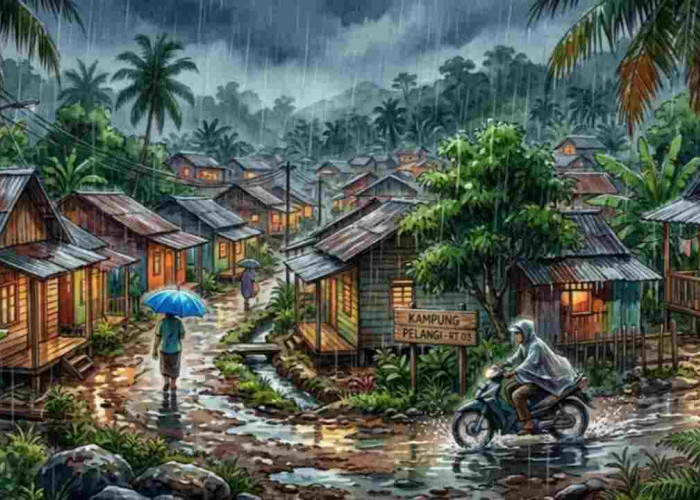 Awan Tebal Selimuti Sumsel, Cek Daerah yang Berpotensi Diguyur Hujan Hari Ini!