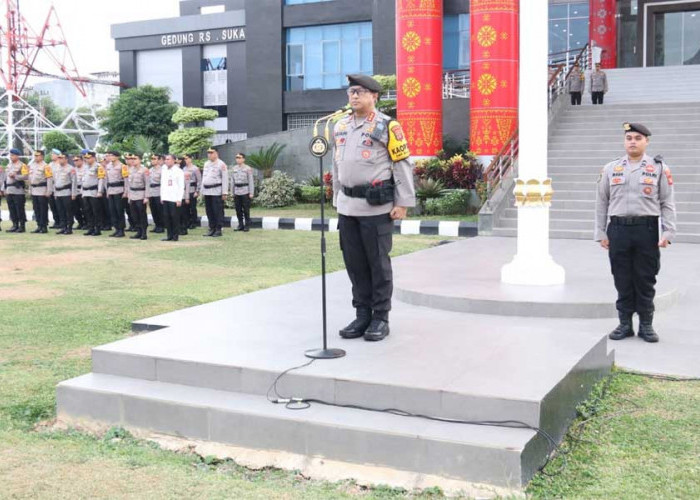 Rutin Apel Pagi, Dirsamapta Polda Sumsel: Tingkatkan Kedisiplinan