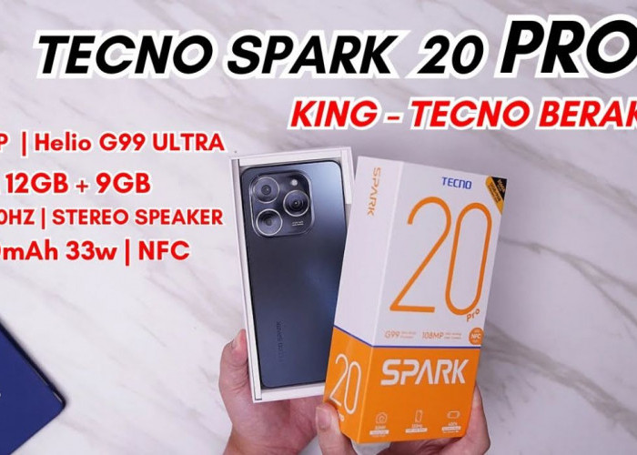 Tecno Spark 20 Pro Series Pakai Kamera 108 MP, Rilis di RI 27 Februari 2024, Harga Murah Meriah! 