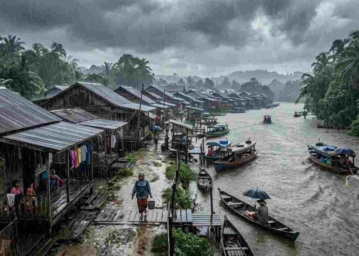 Prakiraan Cuaca Hari Ini di Sumsel, Palembang Waspada Hujan Petir