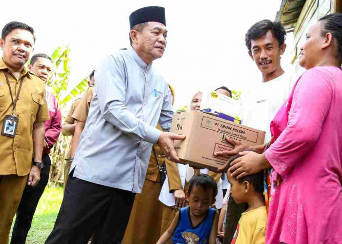 Patut Dicontoh! Bupati Muba H M Toha Hibahkan Tanah Pribadi untuk Warga Membutuhkan