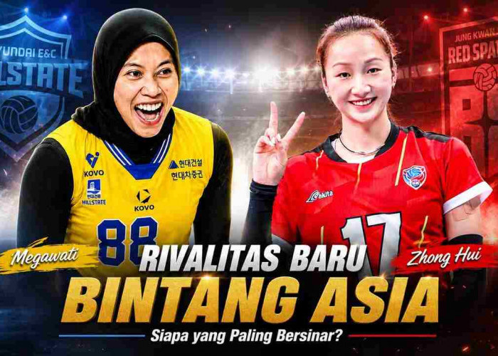 Megawati Hangestri vs Zhong Hui, Rivalitas Baru Bintang Asia di V-League Korea