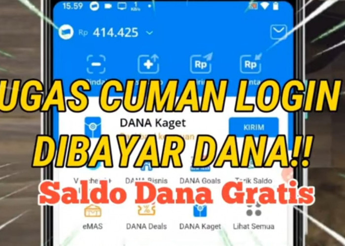 Cek Akunmu! Ada Saldo DANA Gratis Rp175 Ribu dari Aplikasi Game Ini