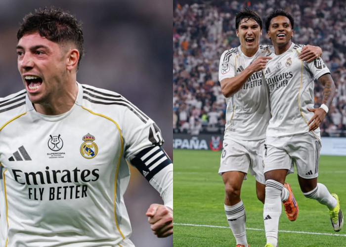 Atletico Madrid 1-2 Real Madrid: Gol Valverde Loloskan Tim Xabi Alonso Menuju El Clasico