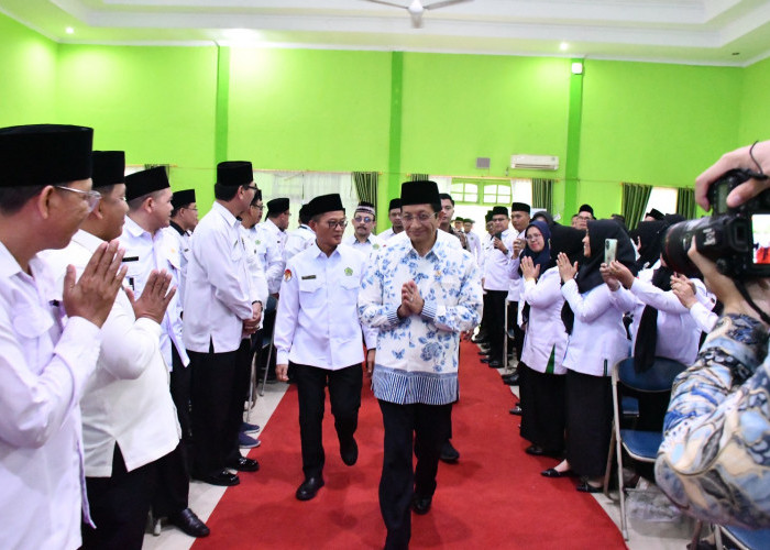 Pembinaan ASN, Menteri Agama Berpesan ASN Kemenag Sumsel Pertahankan Kearifan Lokal