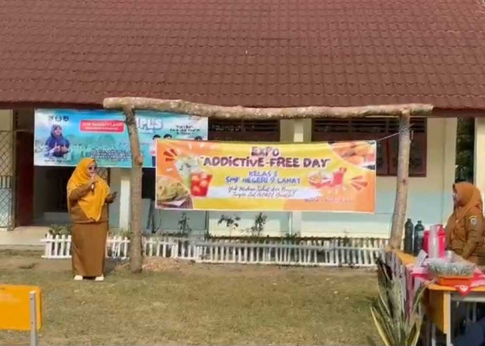 Gokil Banget! Siswa SMPN 9 Lahat Bikin Gebrakan Pamerkan Makanan Sehat Tanpa Zat Aditif Buatan