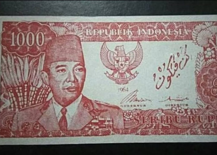 Fakta Uang Soekarno Pecahan Rp1000 Tahun 1964, Bisa Melengkung Sendiri?